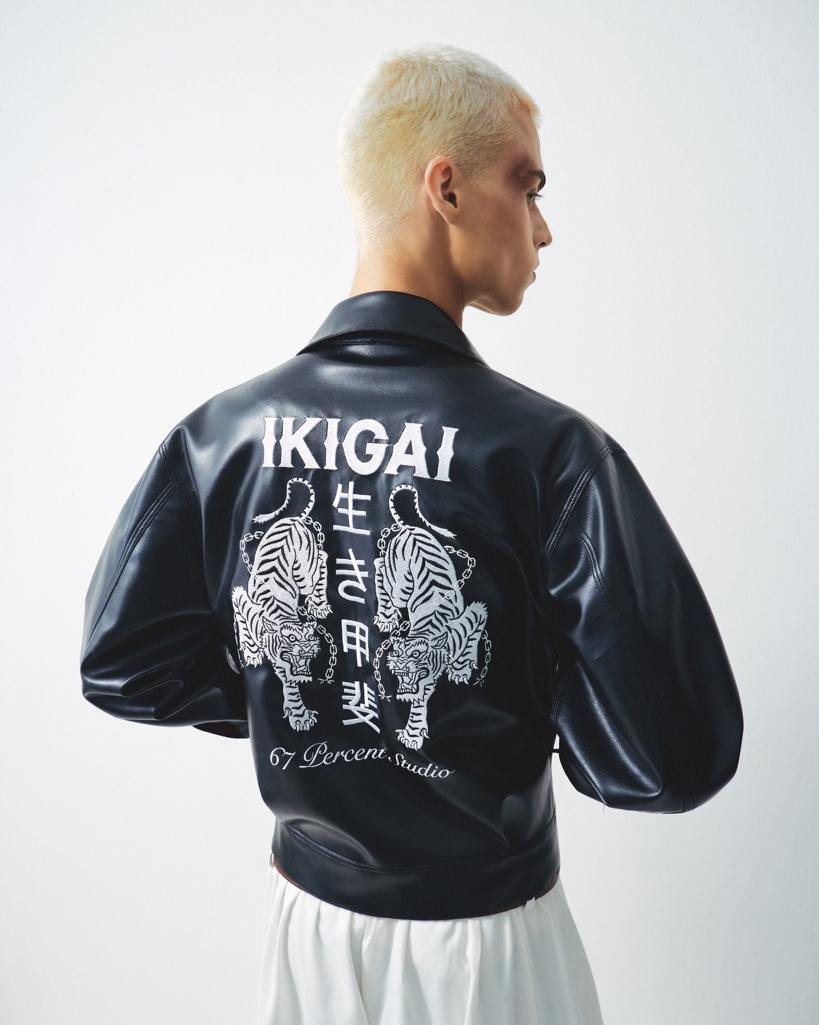 TIGER LEATHER JACKET